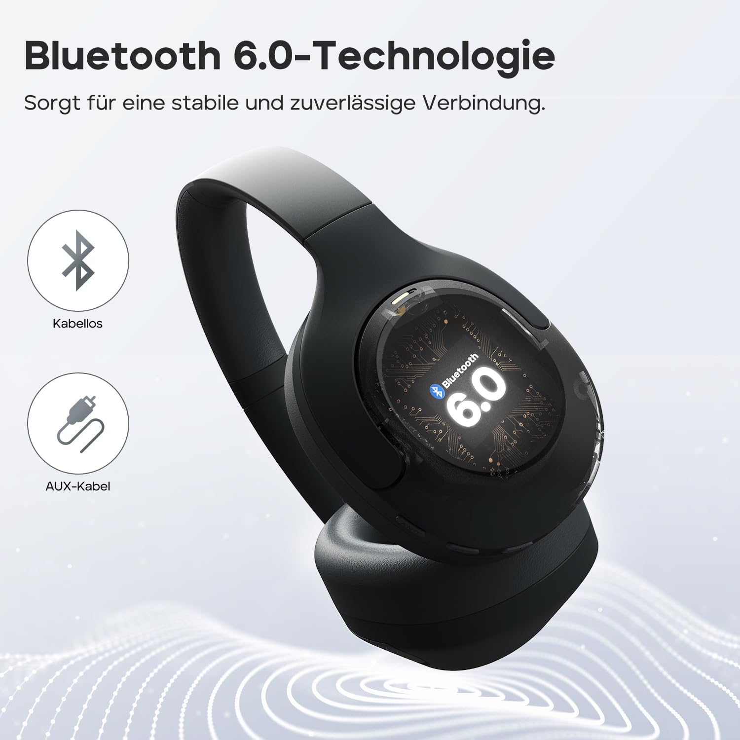 Thumbnail 5 de Tribit QuietPlus 81 Over‑Ear Kopfhörer 110 Std. 📧
