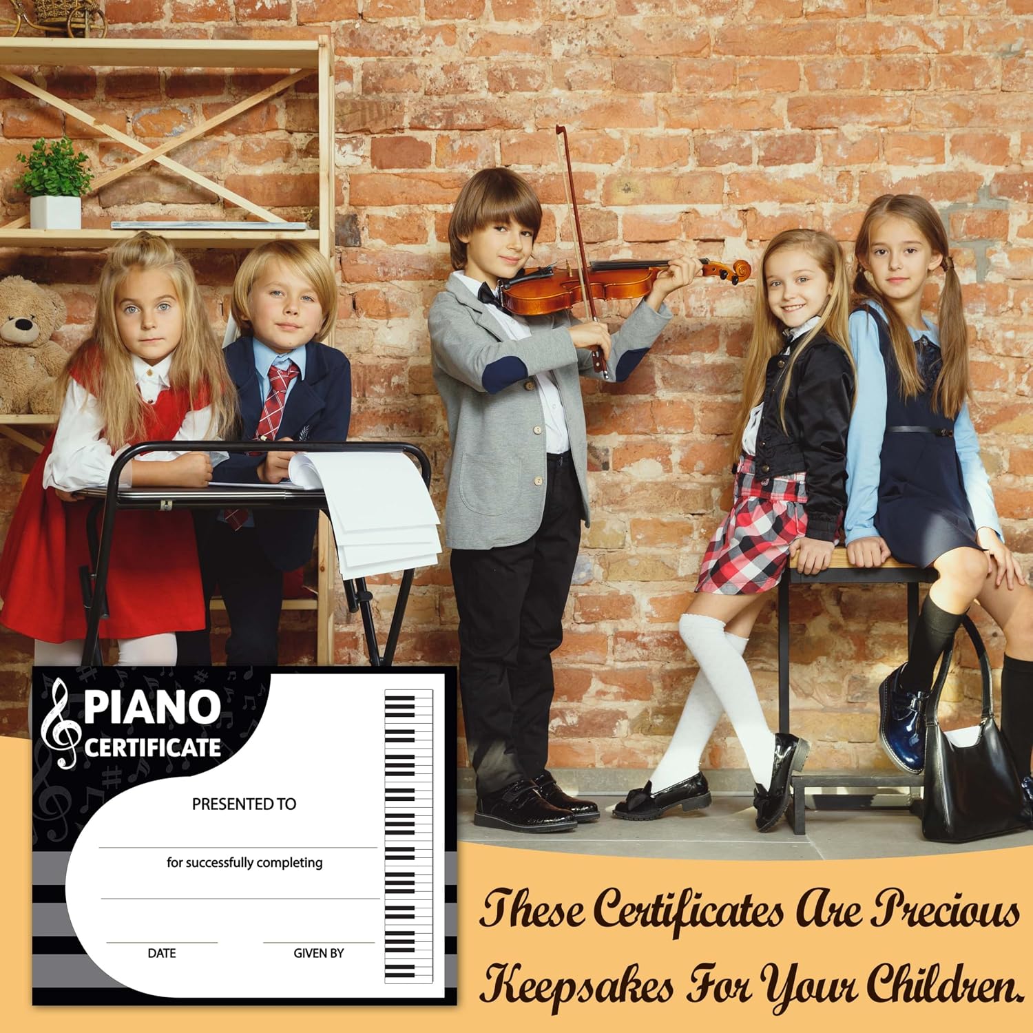 Detalle 2 de Music Achievement Certificates, 25-Pack