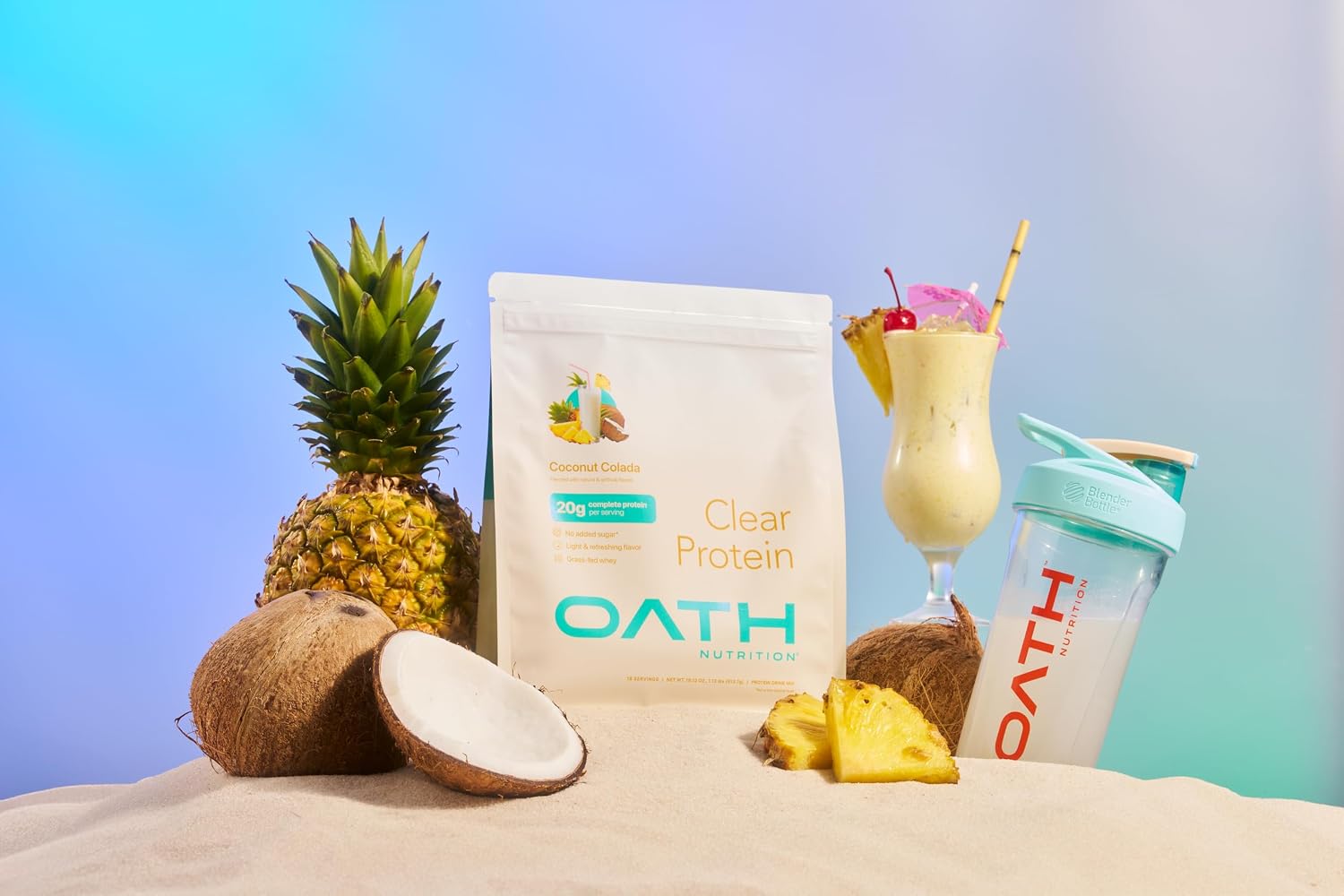 Thumbnail 4 de Oath Clear Whey Isolate Protein Powder, 21 Servings