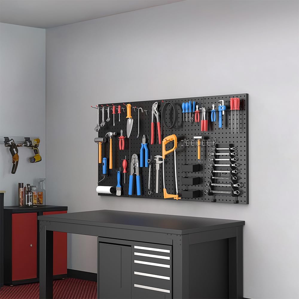 Thumbnail 5 de Ultrawall 4-Piece Metal Pegboard Panels for Garage ๐