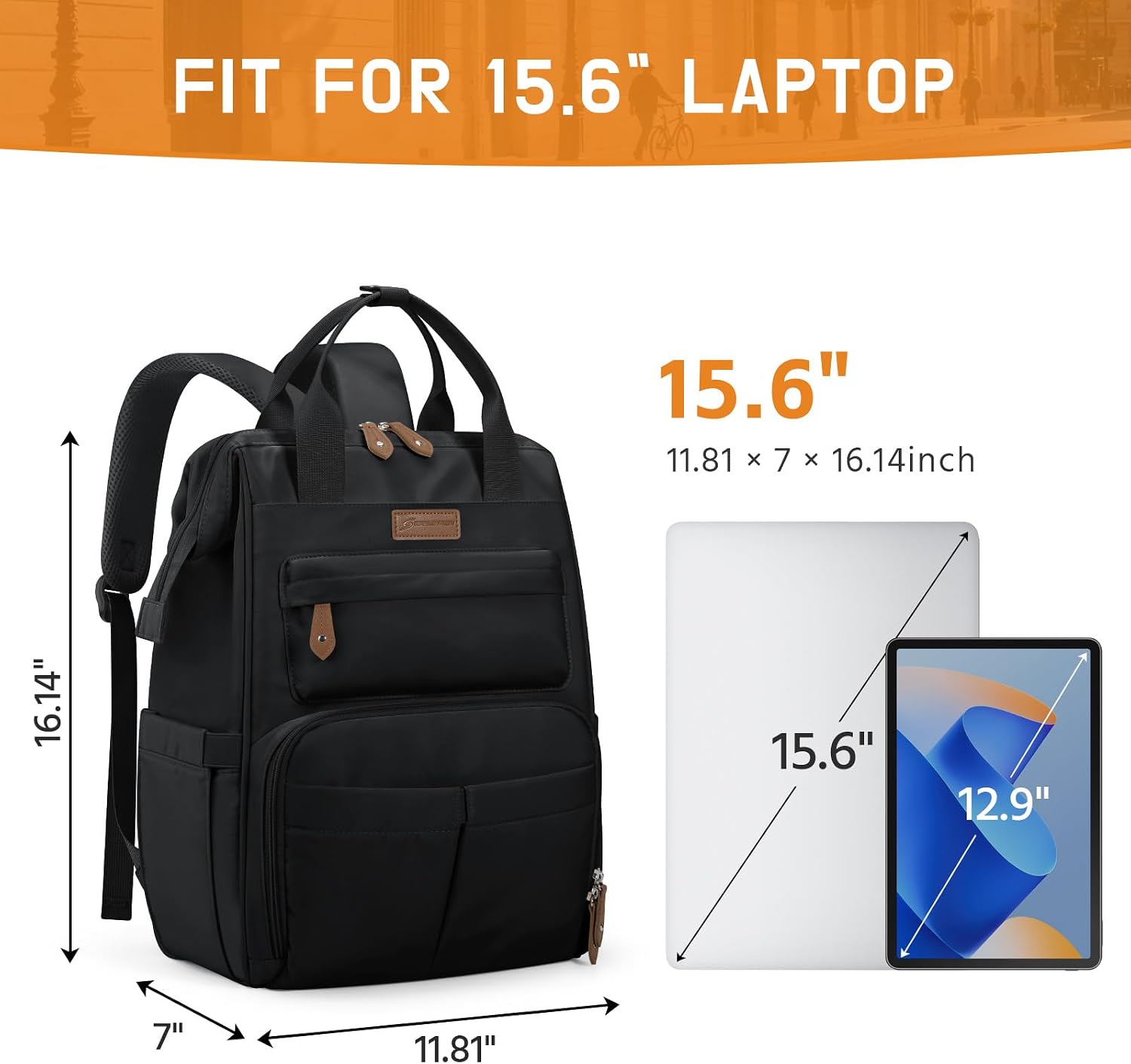 Detalle 2 de Maelstrom Laptop Backpack 17.3-Inch Sleeve