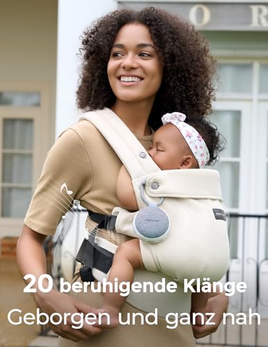 Detalle de Momcozy WN06 White Noise Machine Baby mit Nachtlicht – Grau