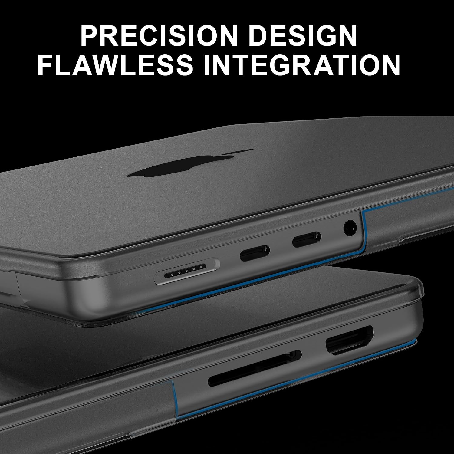 Thumbnail 2 de GPXIIZ Hülle für MacBook Pro 16 Zoll (2021–2026) Space Grau – Ultra-dünne Hartschale mit Snap Case