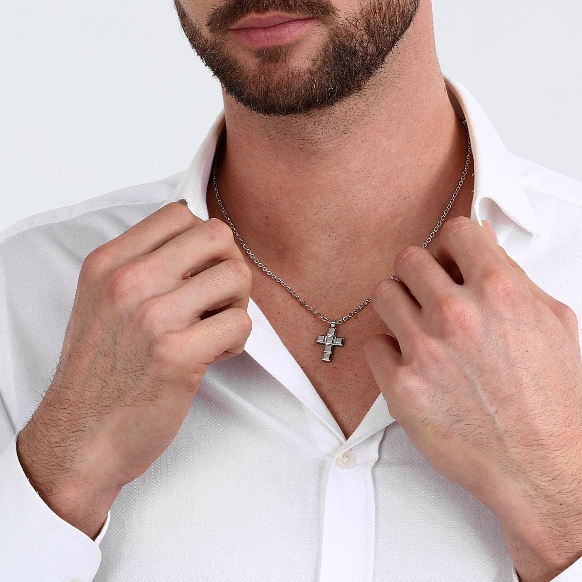 Thumbnail 4 de Morellato SALS77 Collana uomo acciaio 57 cm