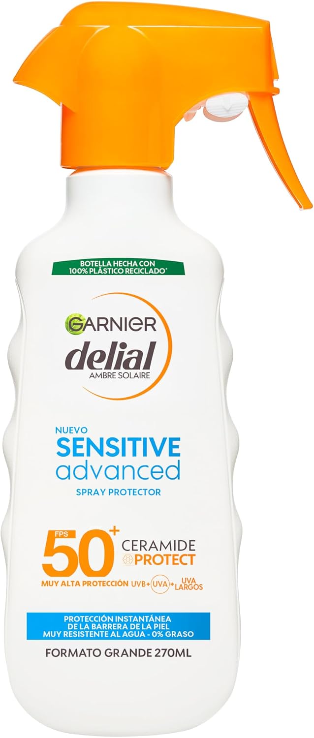 Detalle de GARNIER DELIAL Sensitive Advanced Leche Solar IP50+ ☀