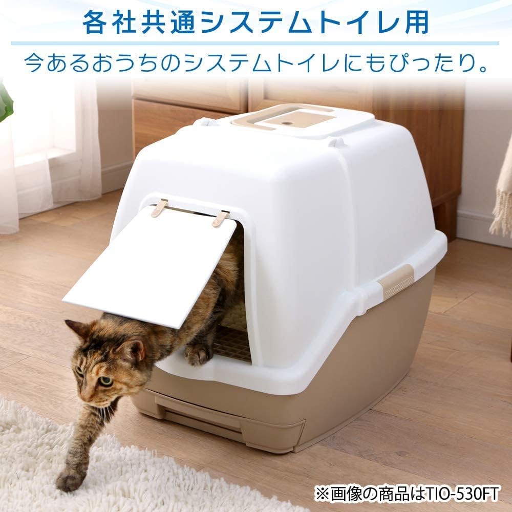 Detalle de アイリスオーヤマ システムトイレ用脱臭シート 極厚・クエン酸入り 30枚入 複数猫向け