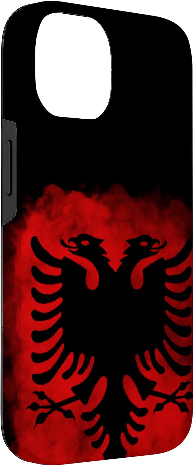 Thumbnail 2 de Shqiperia Custodia per iPhone 14 bandiera Albania