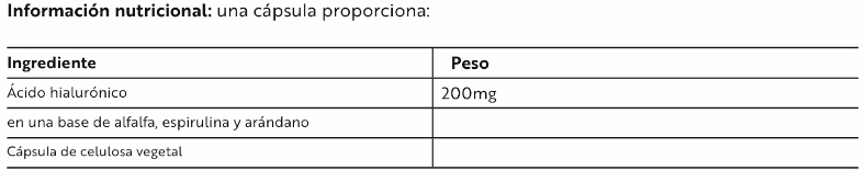 Thumbnail 1 de Viridian Ácido Hialurónico 200 mg