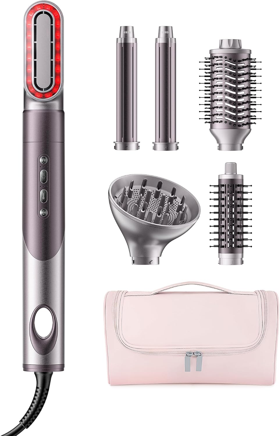 Detalle de MESCOMB Upgraded Hot Air Styler 6-in-1 ๐โ