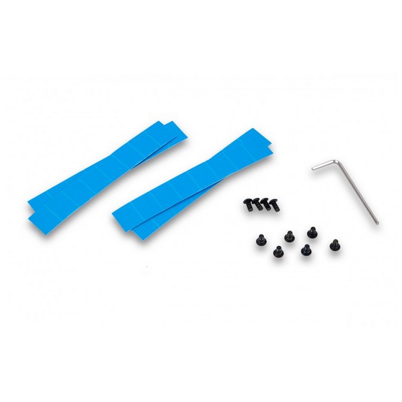 Detalle de EKWB EK-RAM Monarch – Módulo disipador de calor para RAM (nickel) – kit 2 piezas