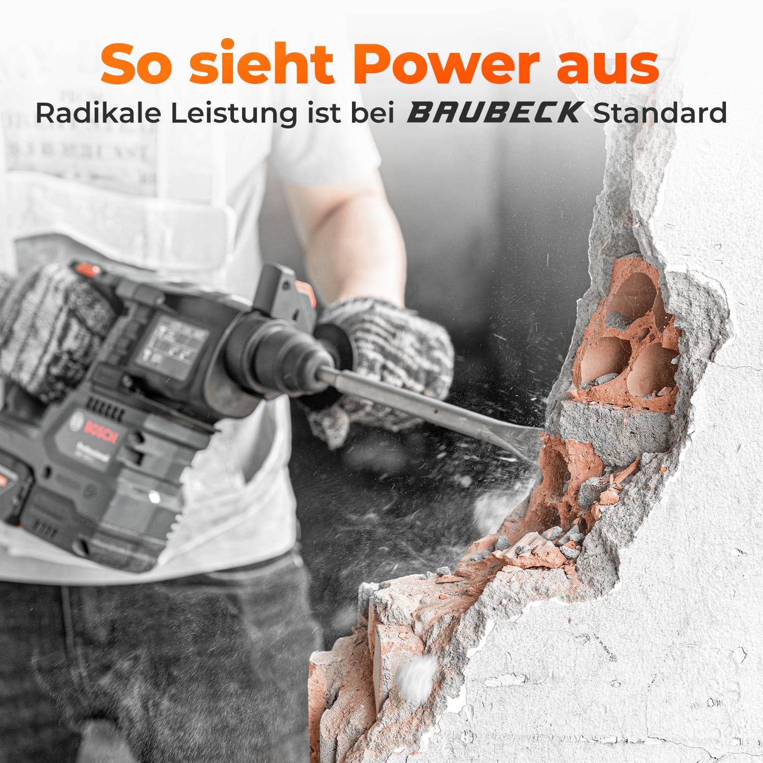 Thumbnail 5 de BAUBECK Meißel Set SDS Plus 250 mm