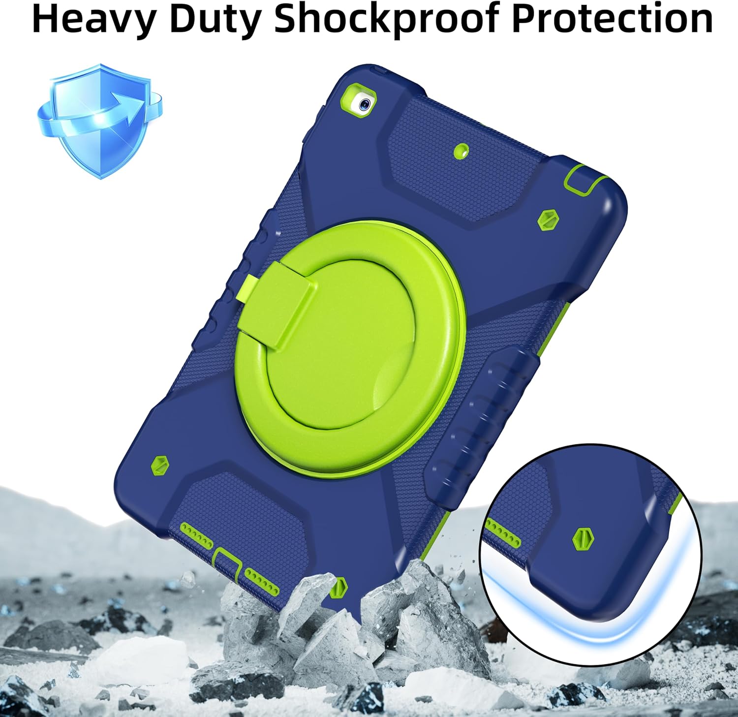 Thumbnail 4 de Andnary iPad 10.2 Case 360° Rotating Handle