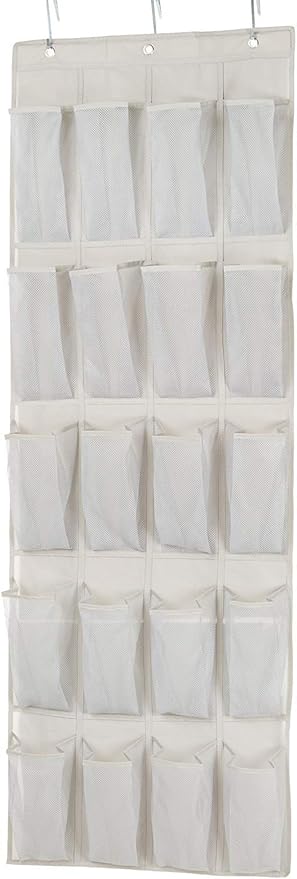 Amazon Basics Zapatera Colgante para Puerta, 20 Pares