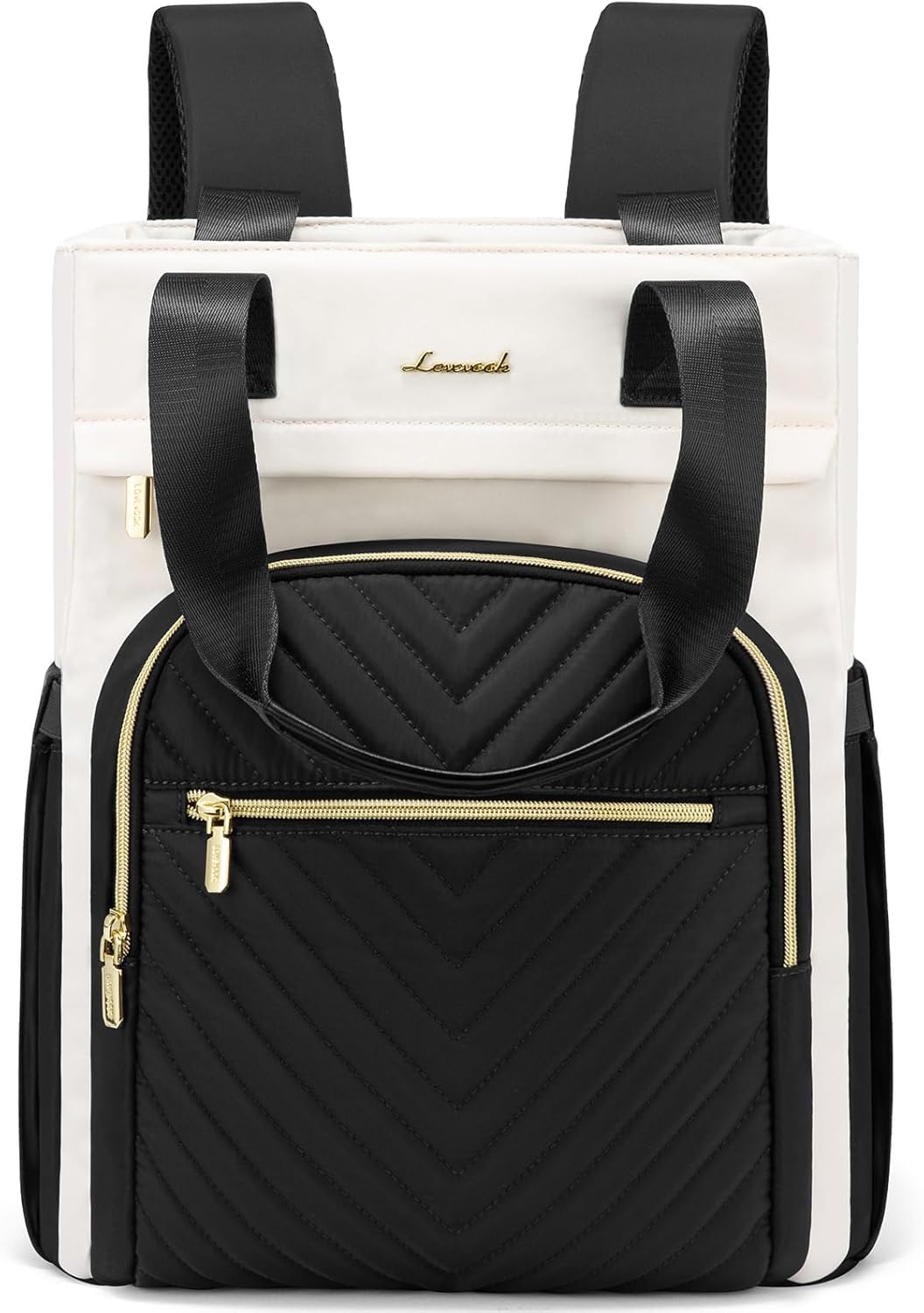 Thumbnail 6 de LOVEVOOK Laptop Rucksack Damen Elegant 17,3 Zoll – 2-in-1 Schultasche mit Laptopfach, wasserdicht