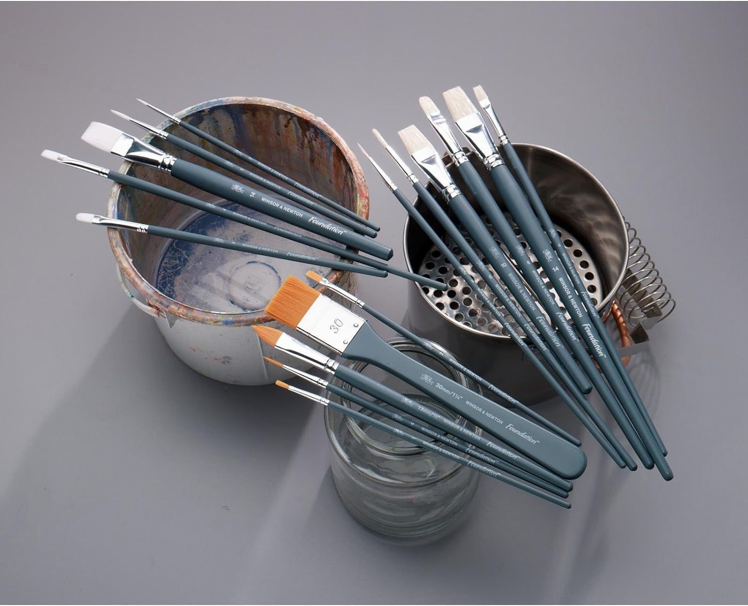 Thumbnail 3 de Winsor & Newton Foundation Pinceles Acuarela, Set de 6 🎨
