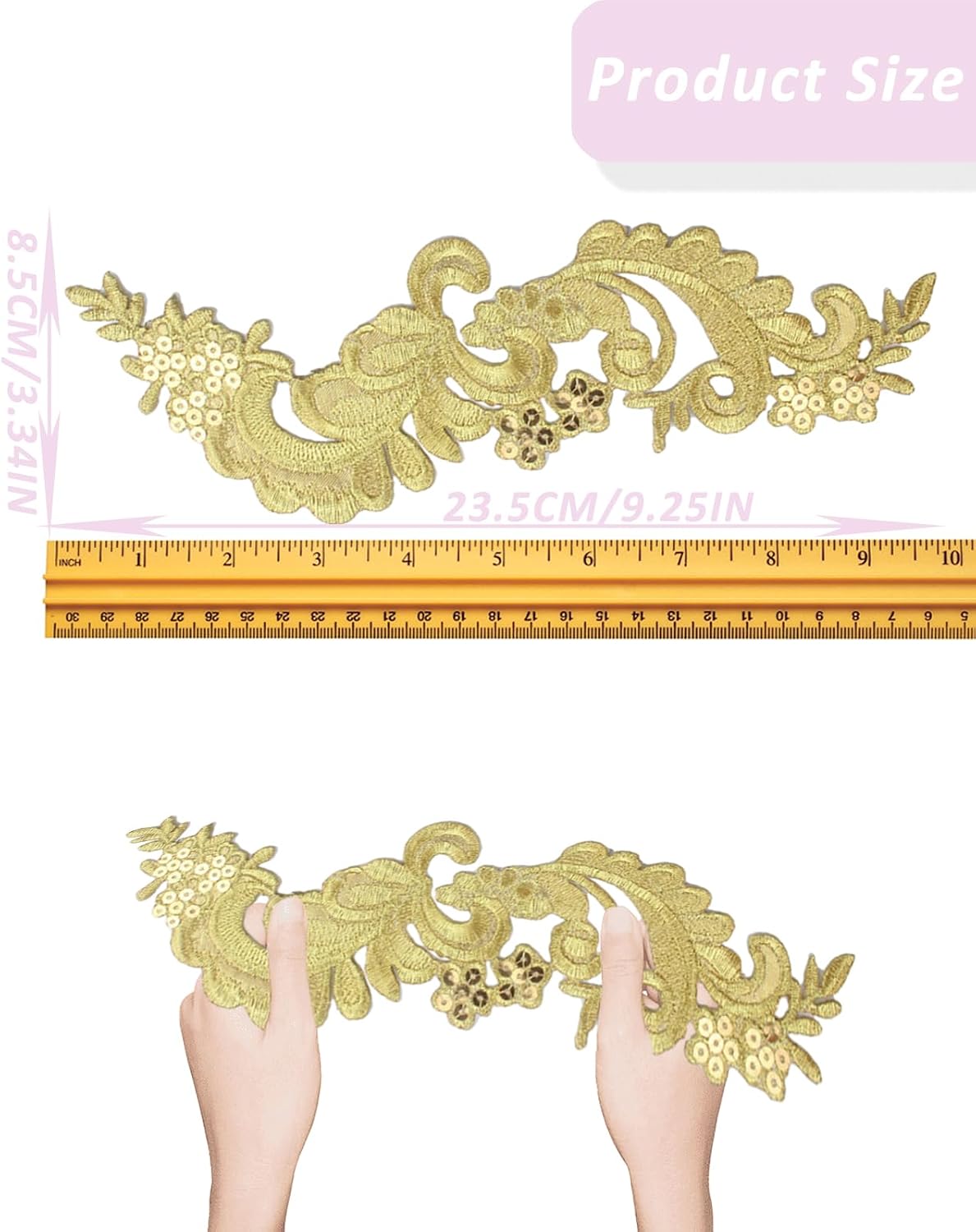 Detalle 2 de MSCFTFB Iron-On Patches, Nylon