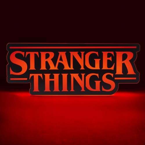 Thumbnail 6 de Paladone Luz con forma del logo de Stranger Things — 30 cm, lámpara de pared o escritorio con USB o pilas