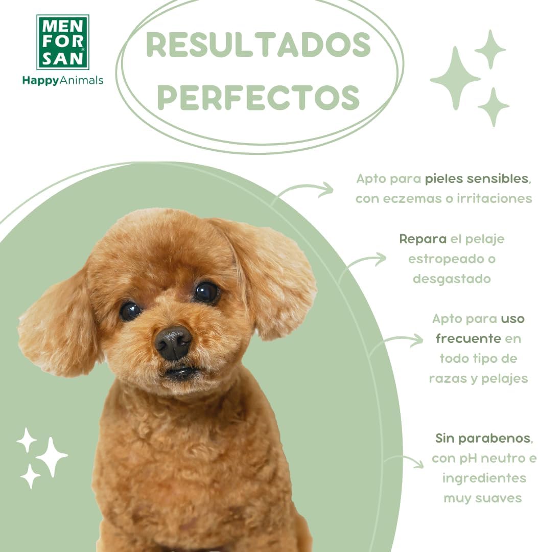 Detalle de Menforsan Aloe Vera Hundeshampoo – 1000 ml