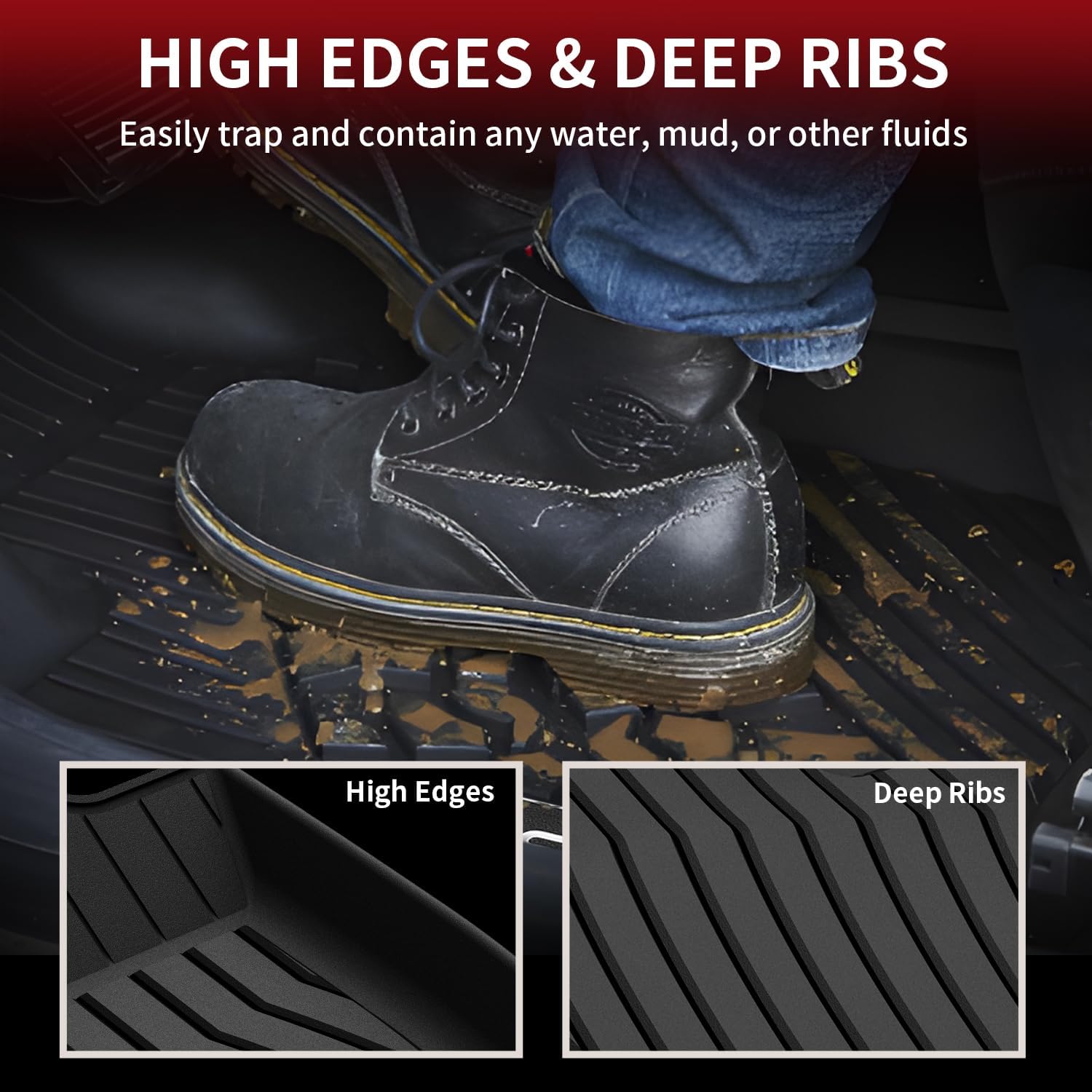 Detalle 2 de LASFIT TPE Floor Mats