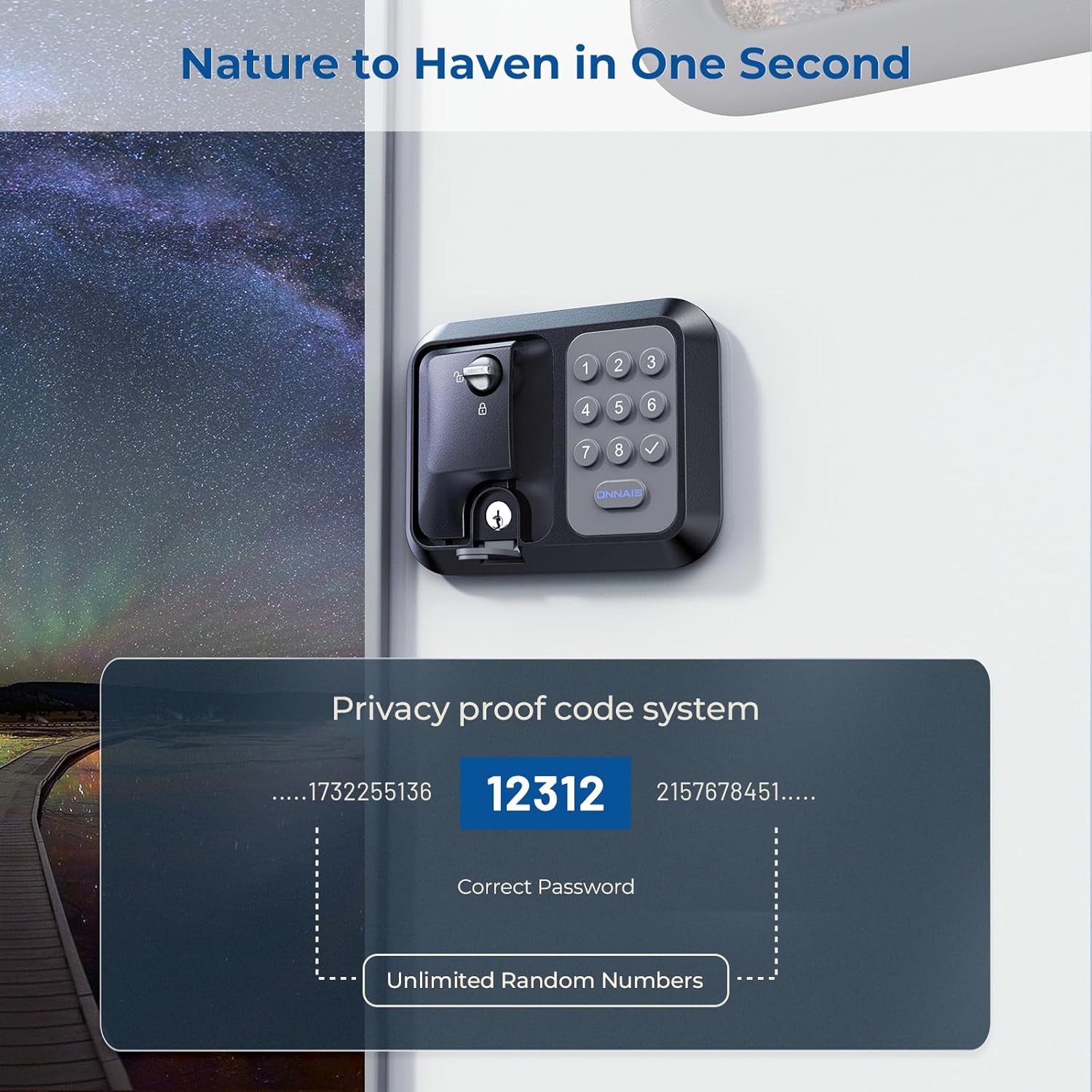 Thumbnail 4 de ONNAIS RV Keyless Entry Lock 100 ft 🔒