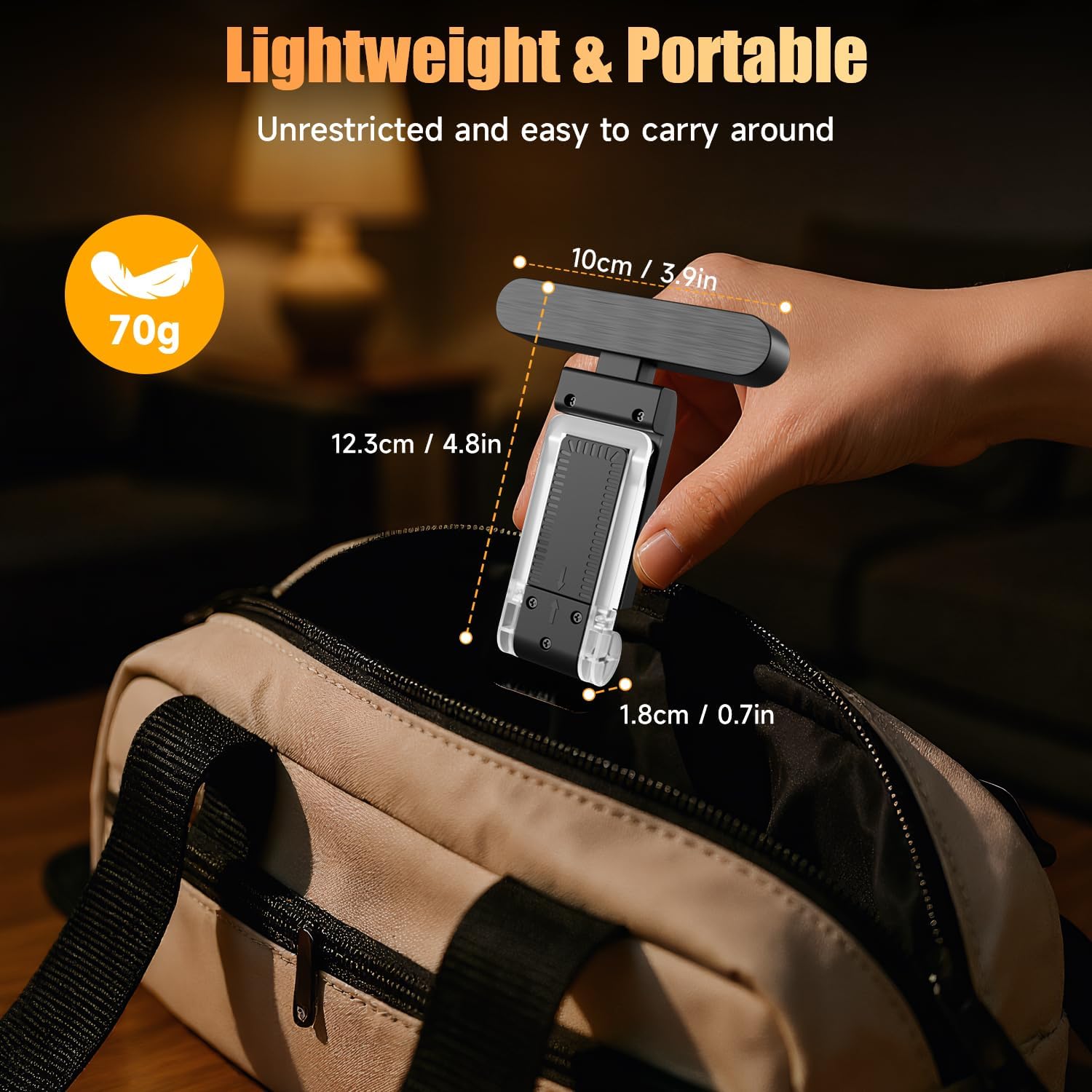 Thumbnail 6 de Electight Lámpara de Lectura LED Clip: comodidad portátil con brillo ajustable