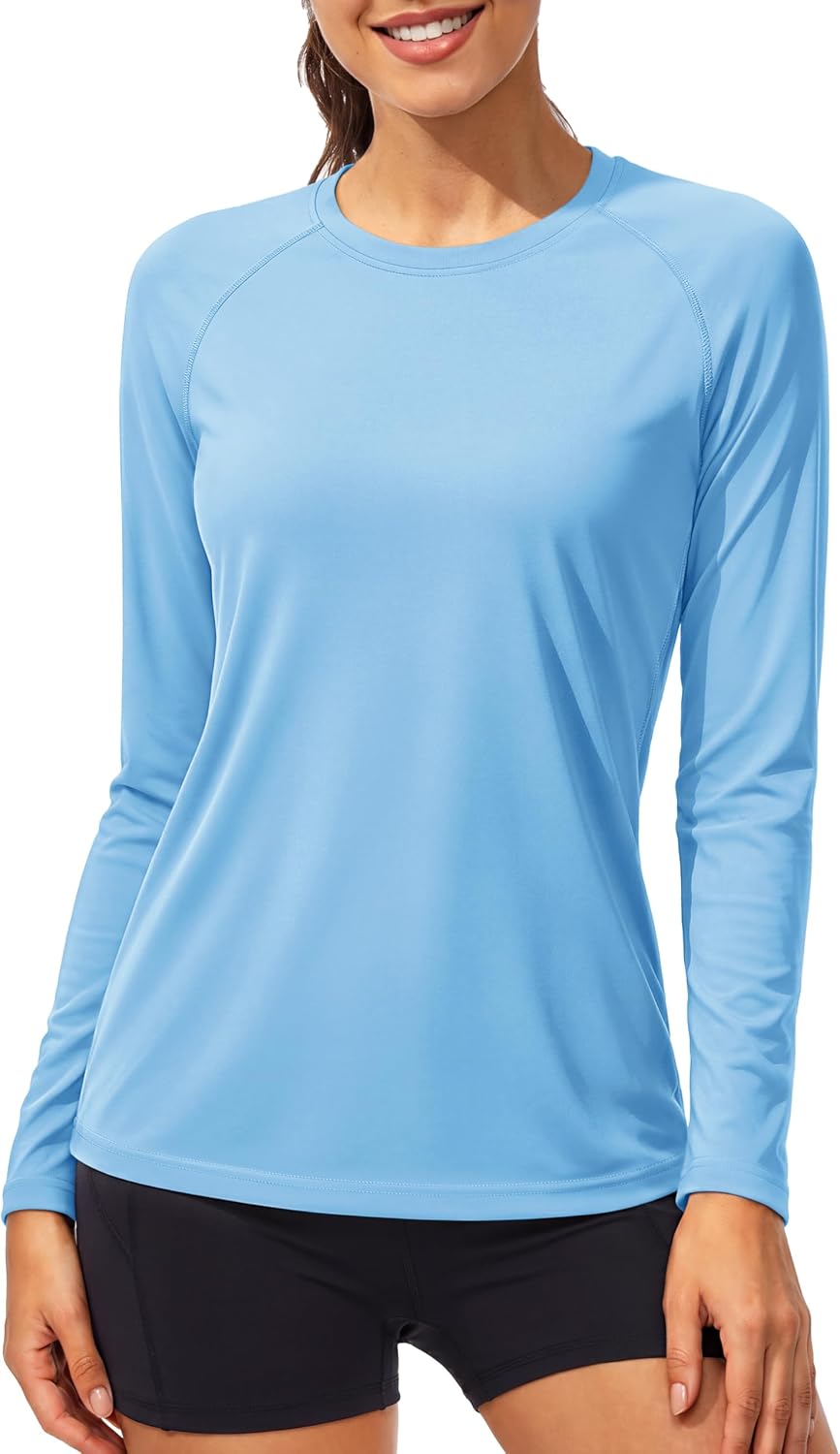 Detalle de UV protection long sleeve top UPF 50+