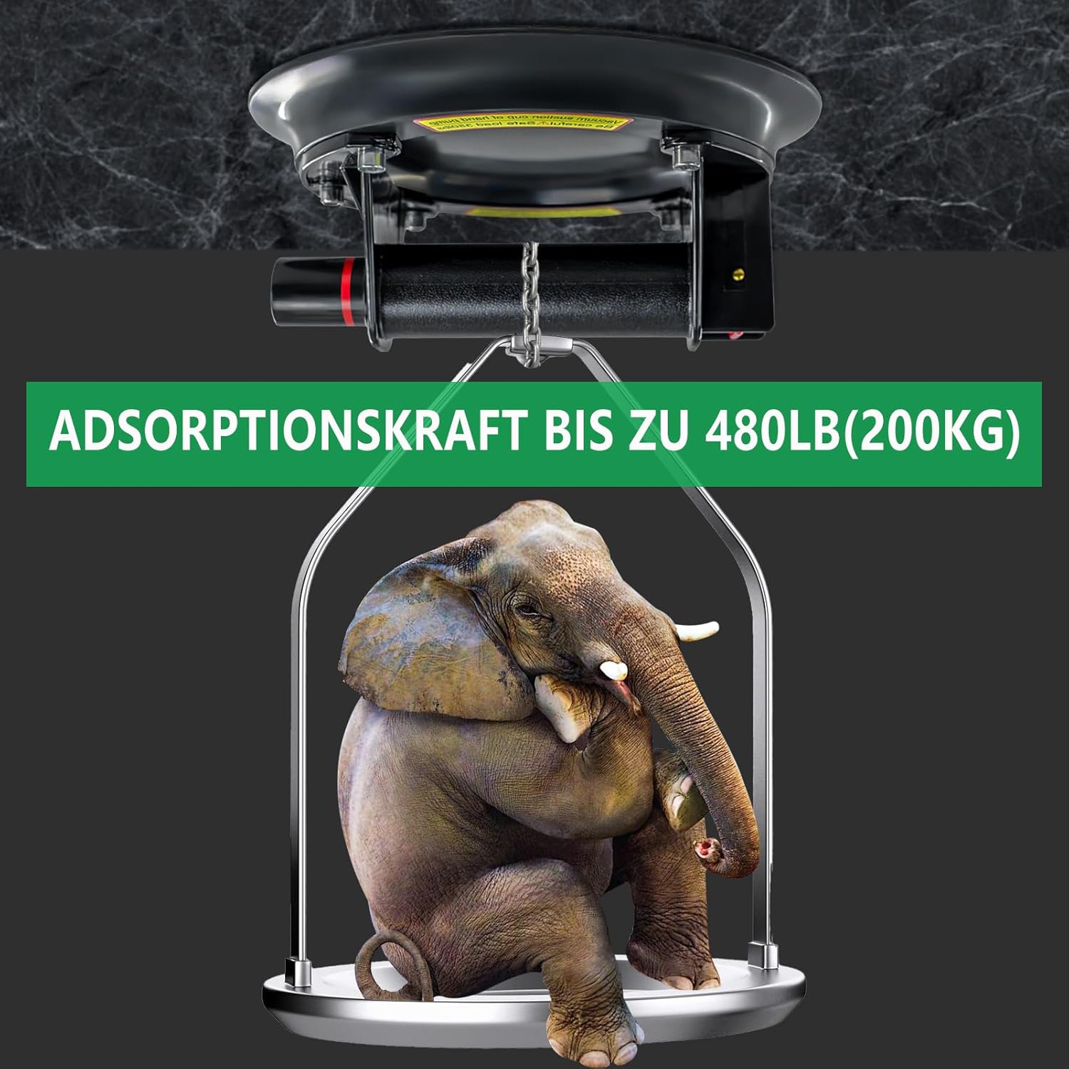 Thumbnail 3 de 2er-Set Fliesensauger, Glasheber und Vakuumheber | Hebt Glastafeln, Fliesen, Marmor bis 200 kg
