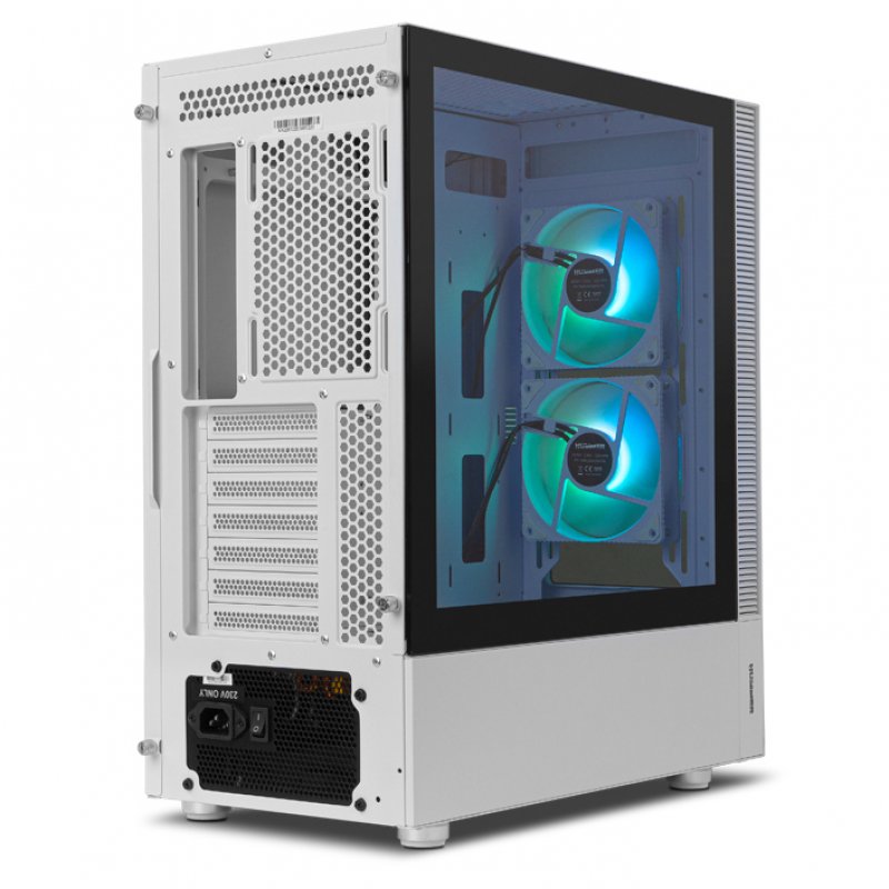Detalle 2 de Nox Hummer Nemesis semitorre Blanca USB 3.0 350 mm