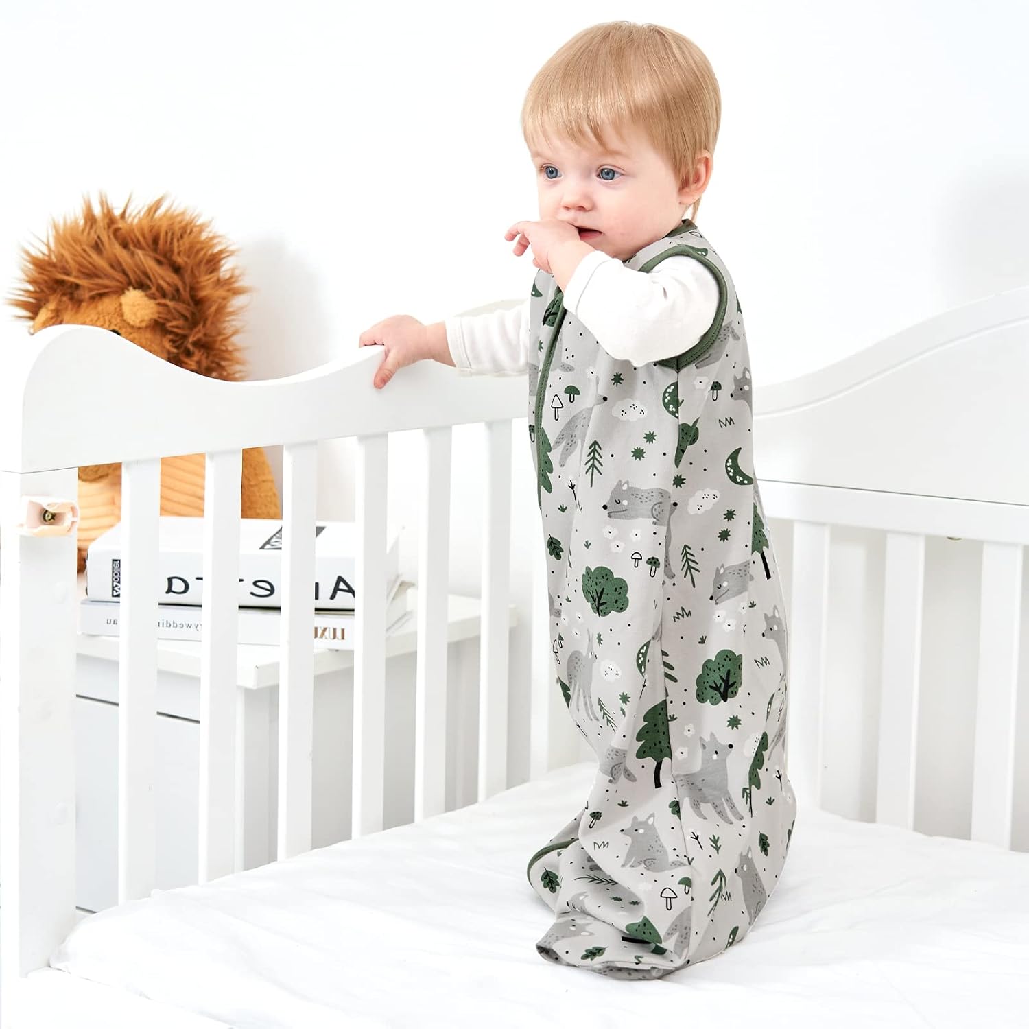 Thumbnail 1 de Yoofoss Baby Sleeping Bag 0.5 Tog – 18-24 Months (3 Pack) in 100% Organic Cotton