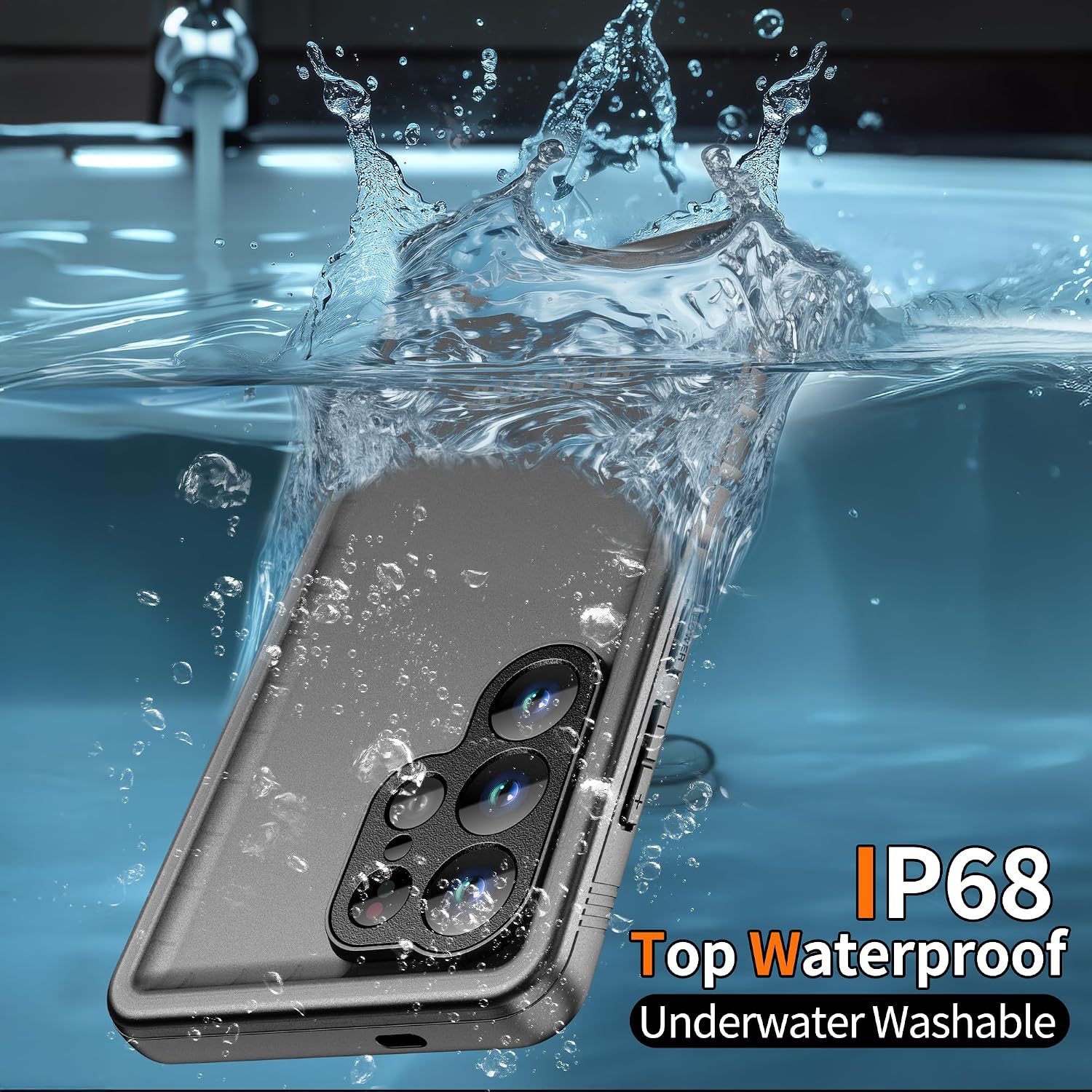 Detalle de Cozycase TOP Military Shockproof Case for Samsung Galaxy S25 Ultra IP68 💼