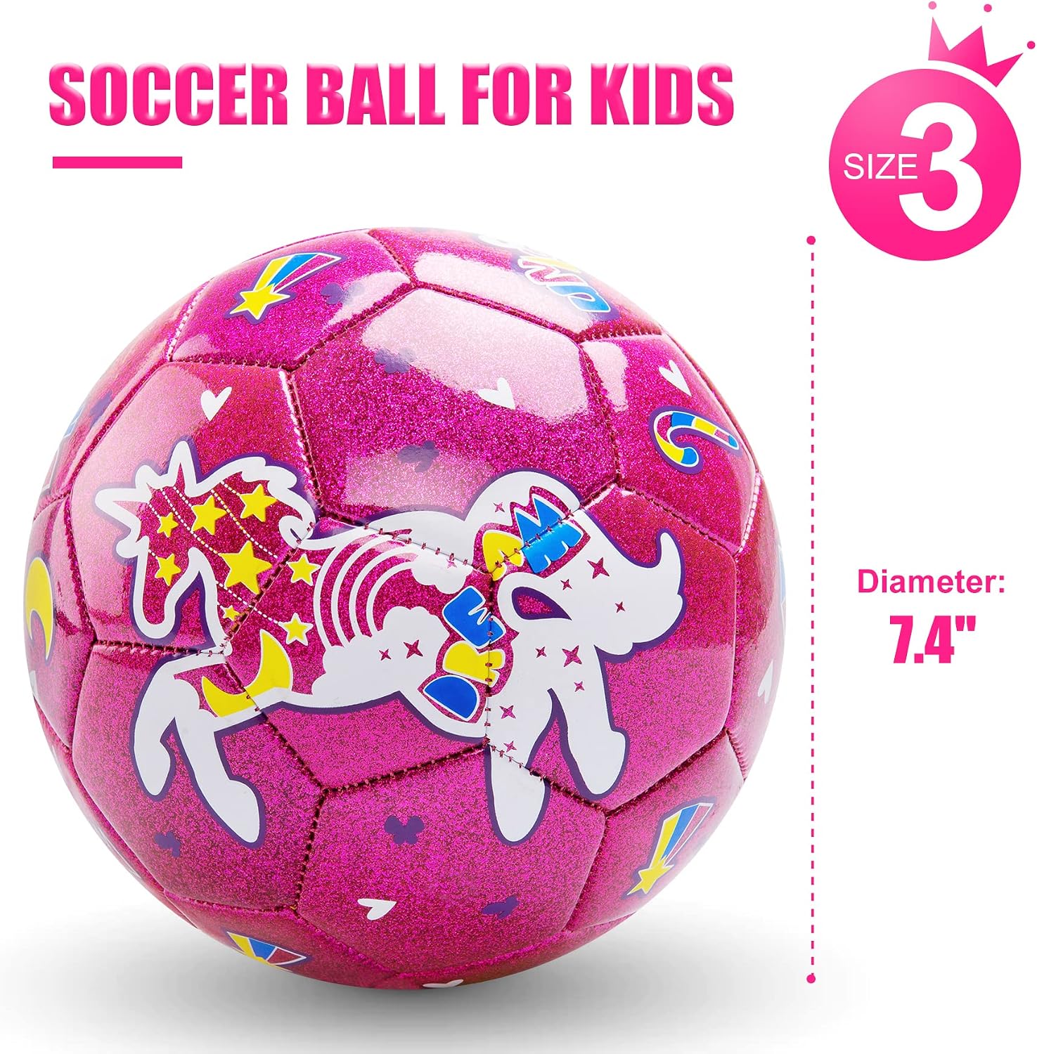 Thumbnail 2 de U&C Planet Balón de fútbol infantil T3