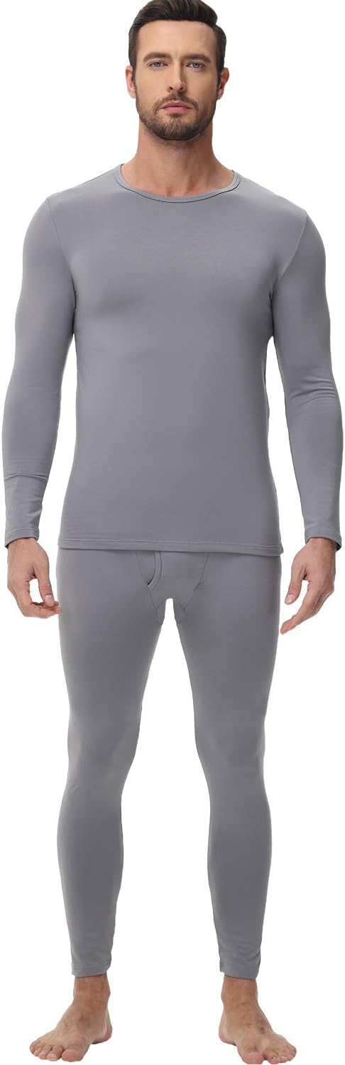 Detalle 2 de wirarpa Men's Thermal Underwear Set Fleece Lined Base Layer
