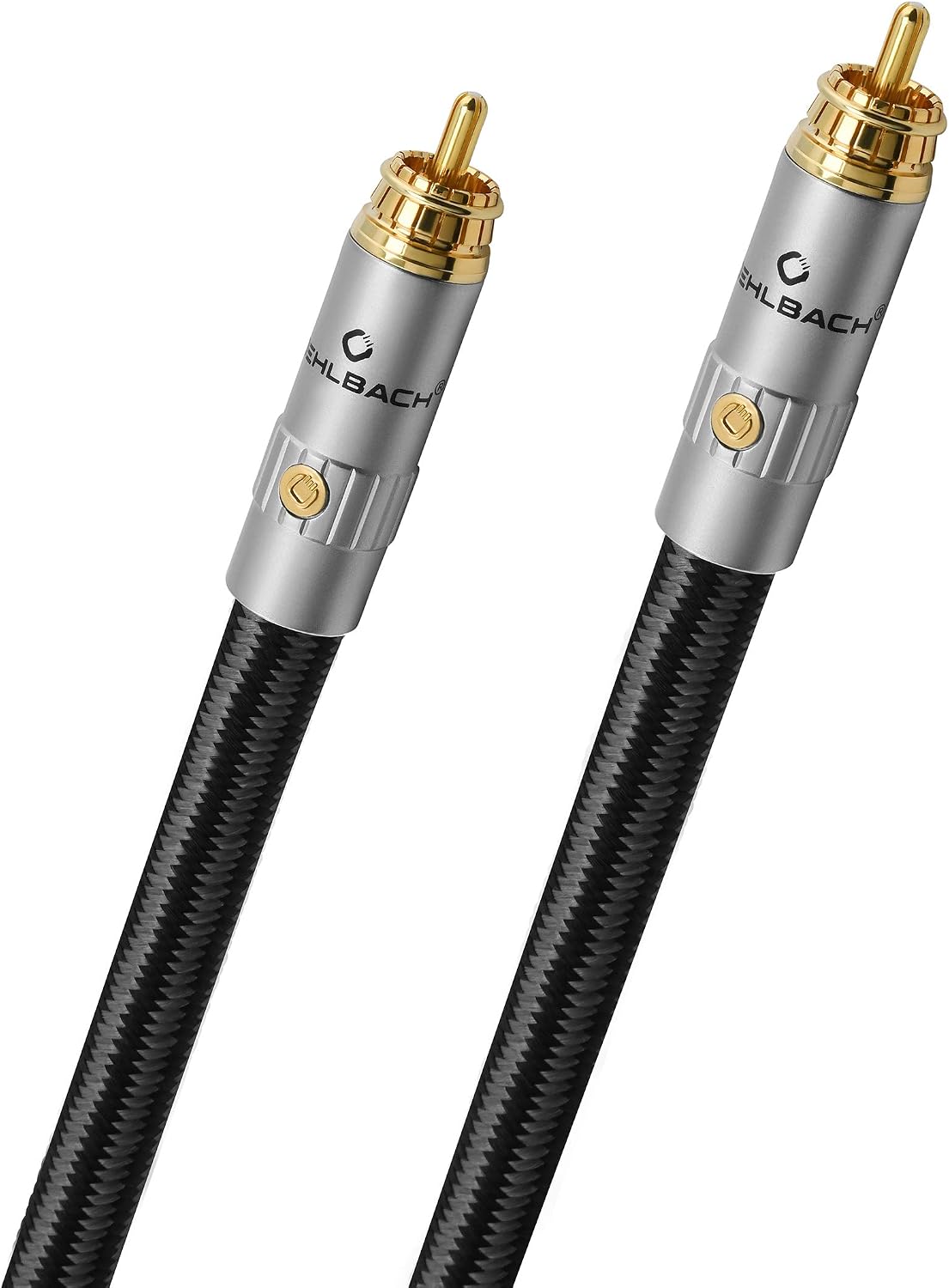 Detalle de Oehlbach XXL Sub Xtreme 220 – kabel subwooferowy RCA 2,20 m, HPOCC
