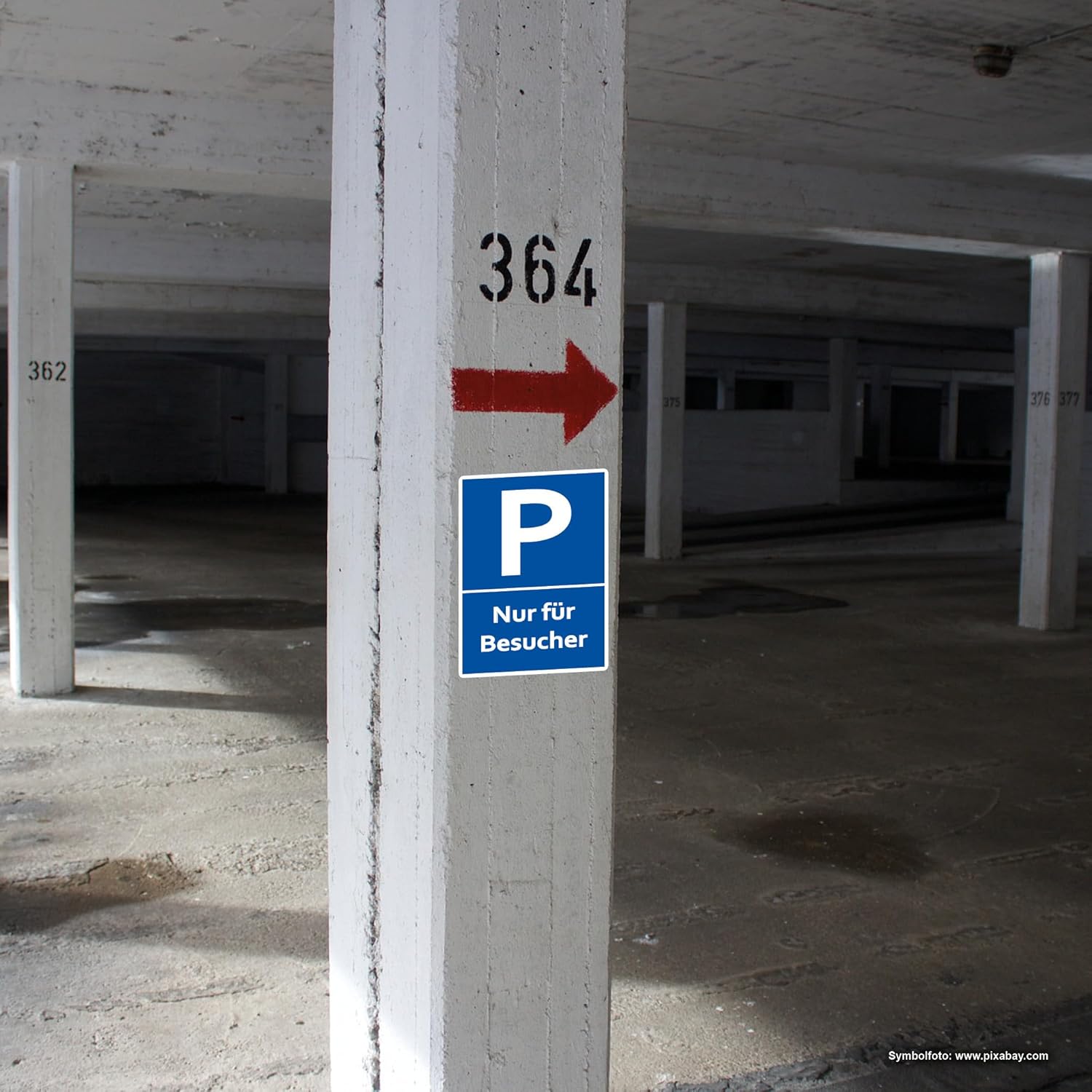 Thumbnail 3 de STROBO XXL Parkplatzschild 30x40 cm