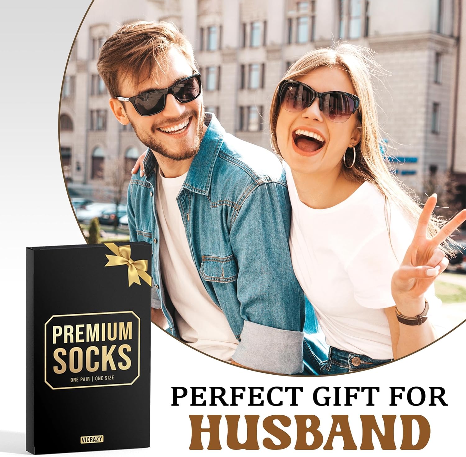 Thumbnail 3 de VICRAZY Gift Box Socks 1 Pair