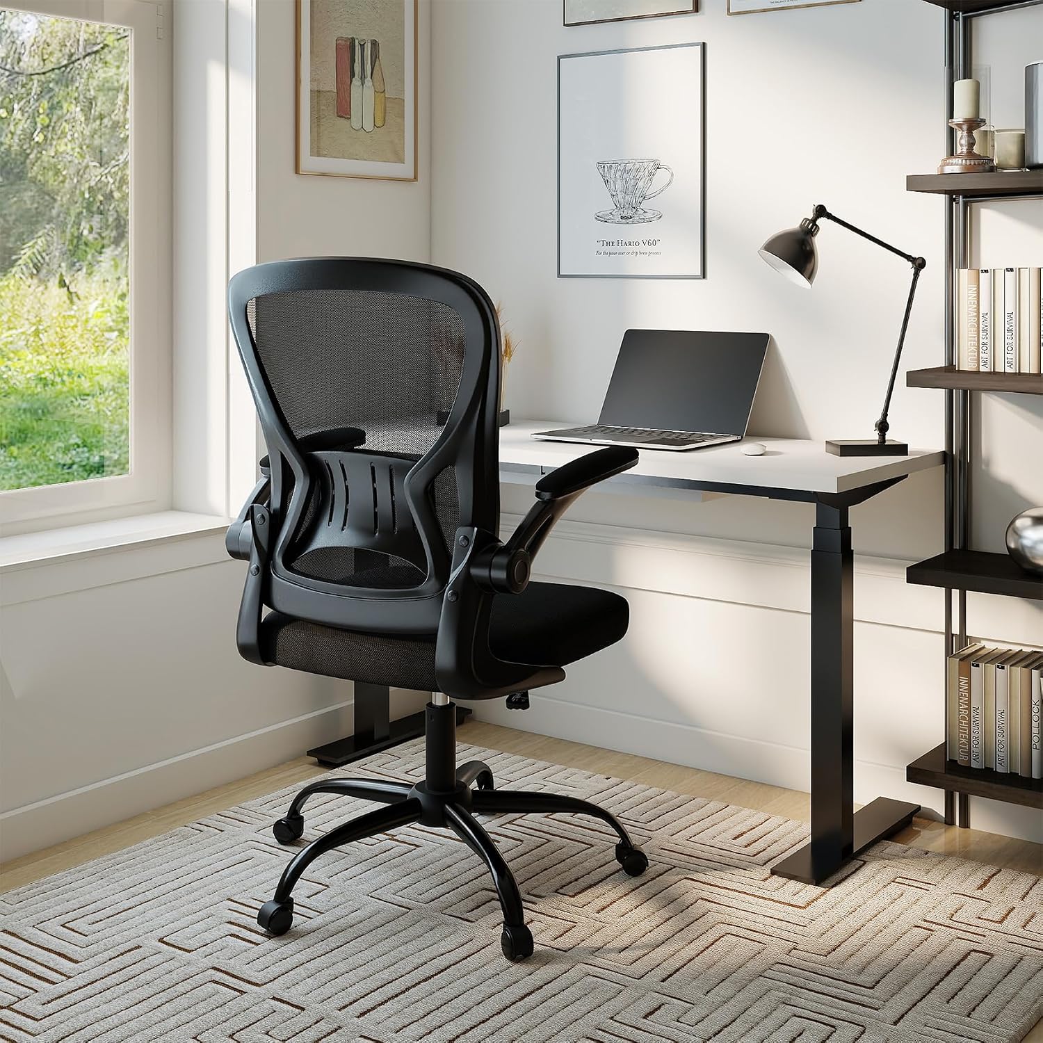 Detalle de Youhauchair Mesh Office Chair, 300 lb capacity