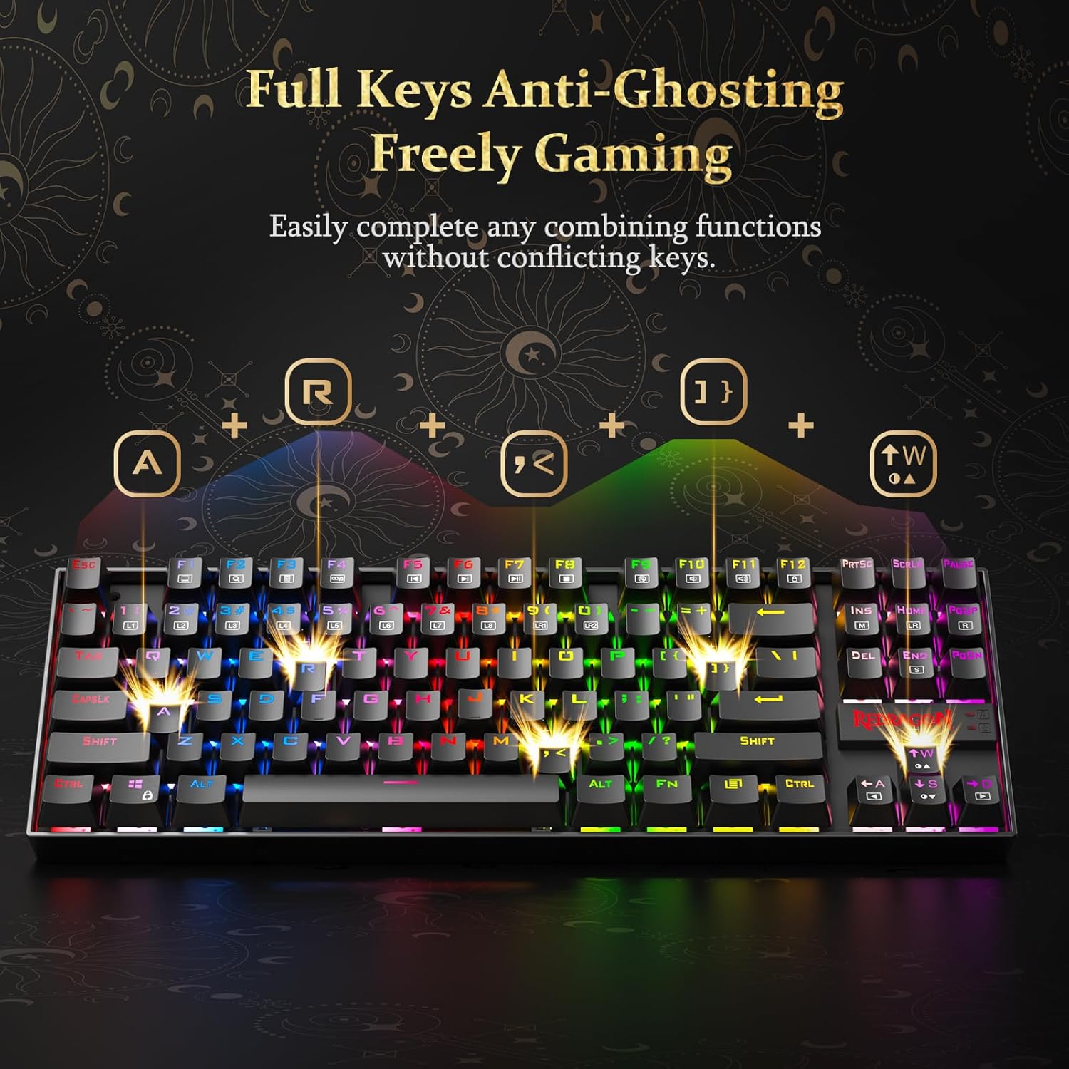 Thumbnail 4 de Redragon K552 Mechanical 87-Key Gaming Keyboard
