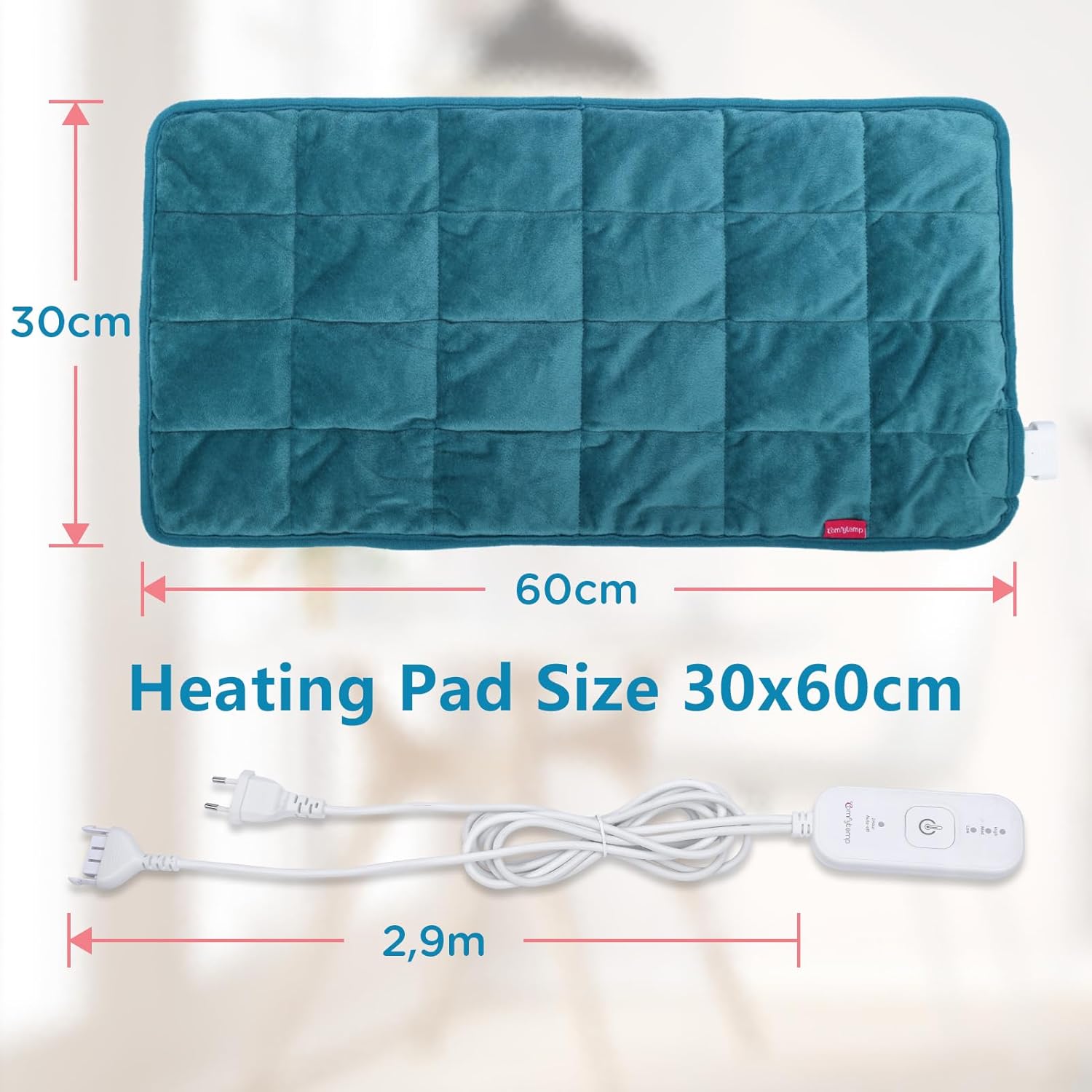 Thumbnail 5 de Comfytemp weighted heat pad 30x60cm