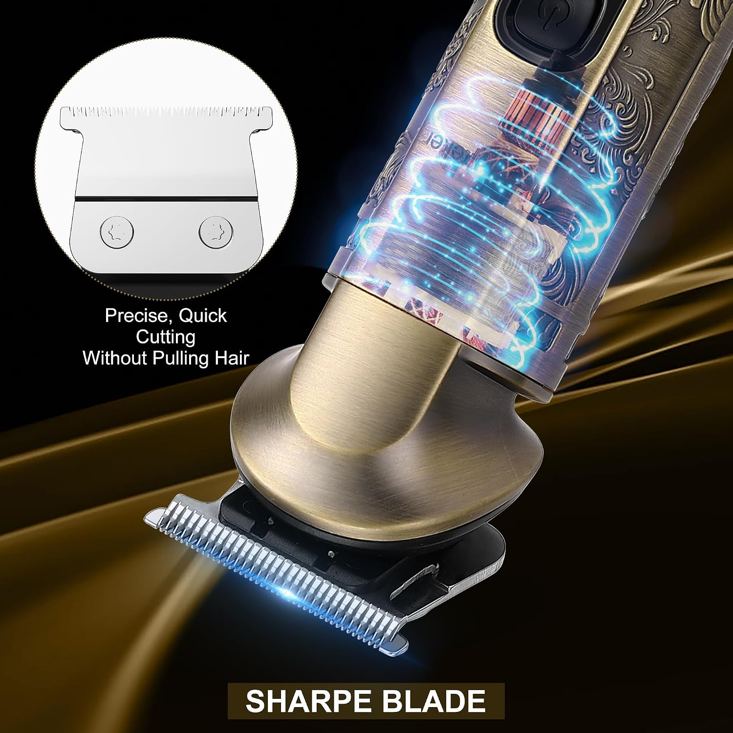 Thumbnail 5 de Hatteker Men's Beard Trimmer Professional Cordless Waterproof Grooming Kit