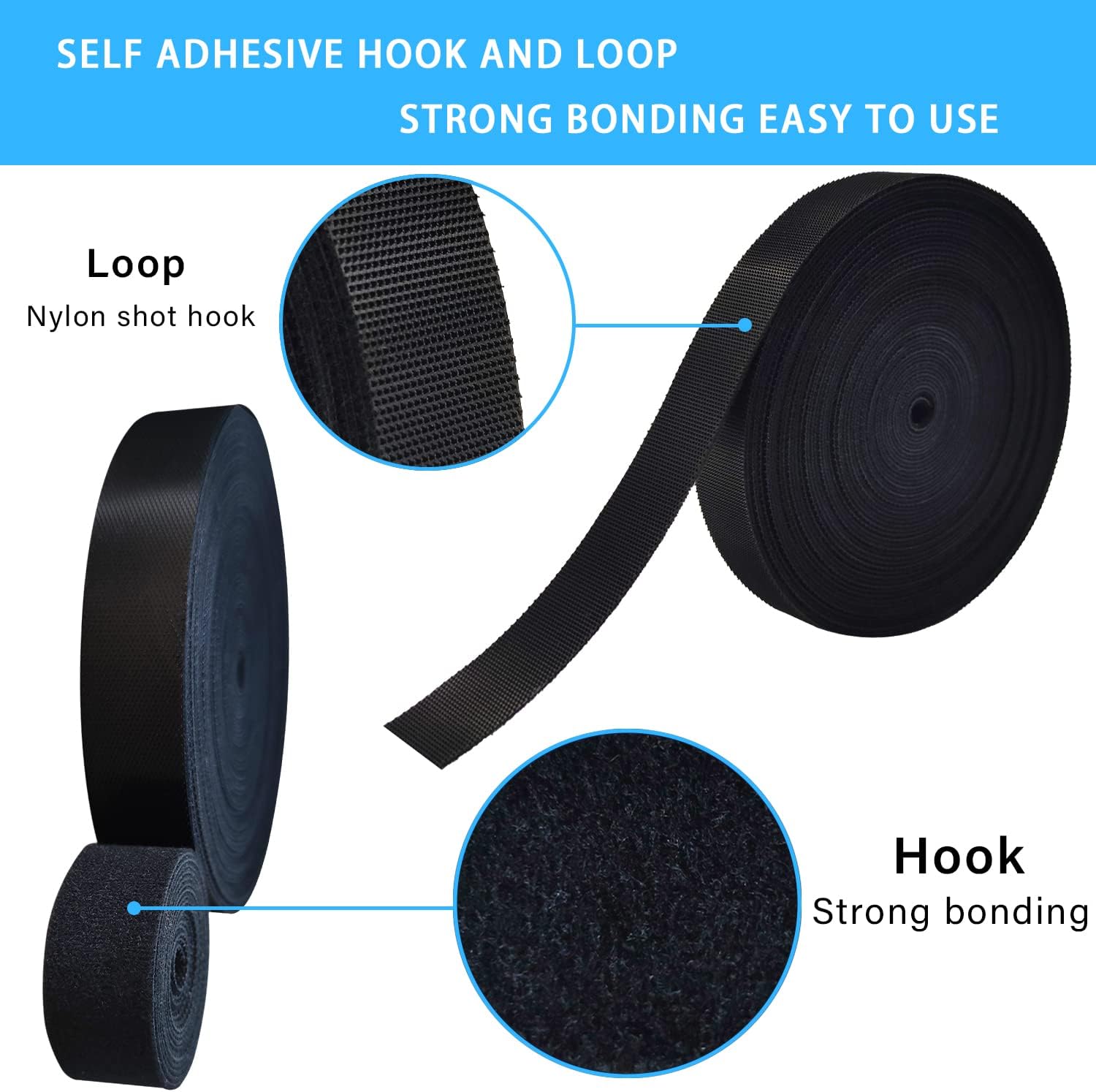 Thumbnail 5 de Gemi Klettband Kabelbinder 10 m, 20 mm