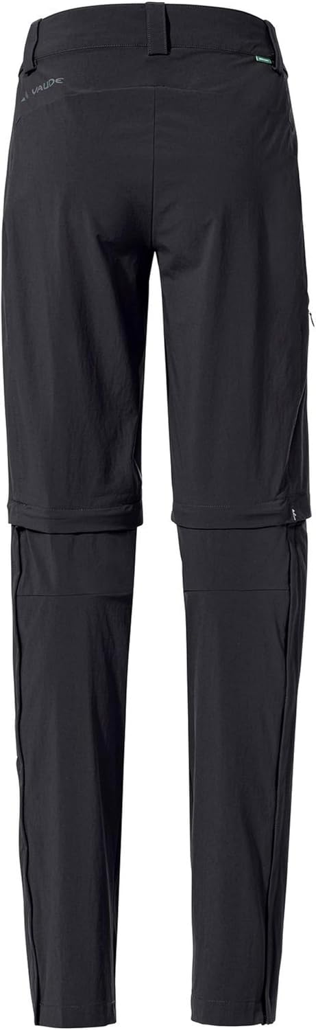 Detalle de VAUDE Hosen Women's Farley Stretch ZO T-Zip Pants II – Trekking-Hose mit Reißverschlussfunktion