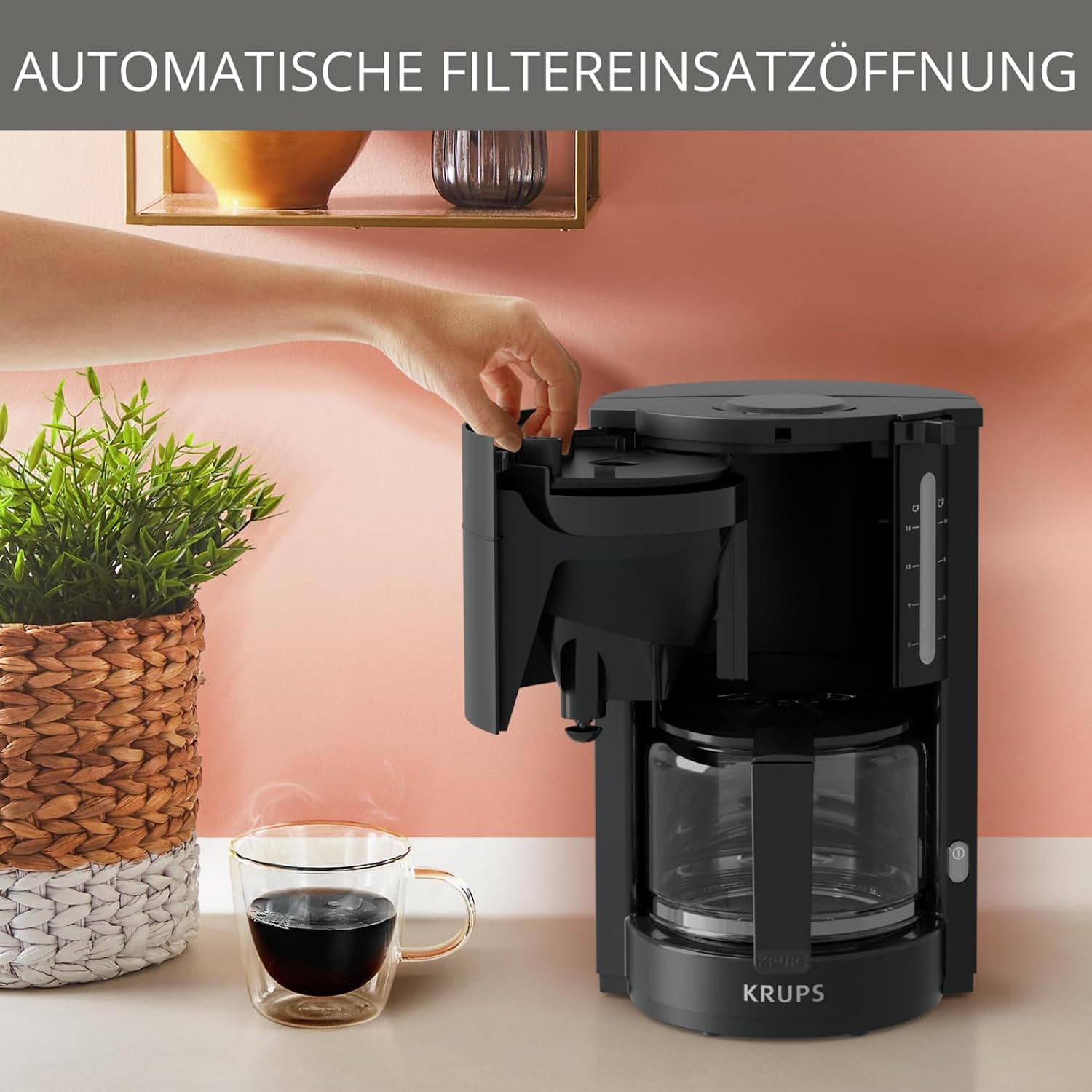Thumbnail 3 de Krups F30908 ProAroma Filterkaffeemaschine