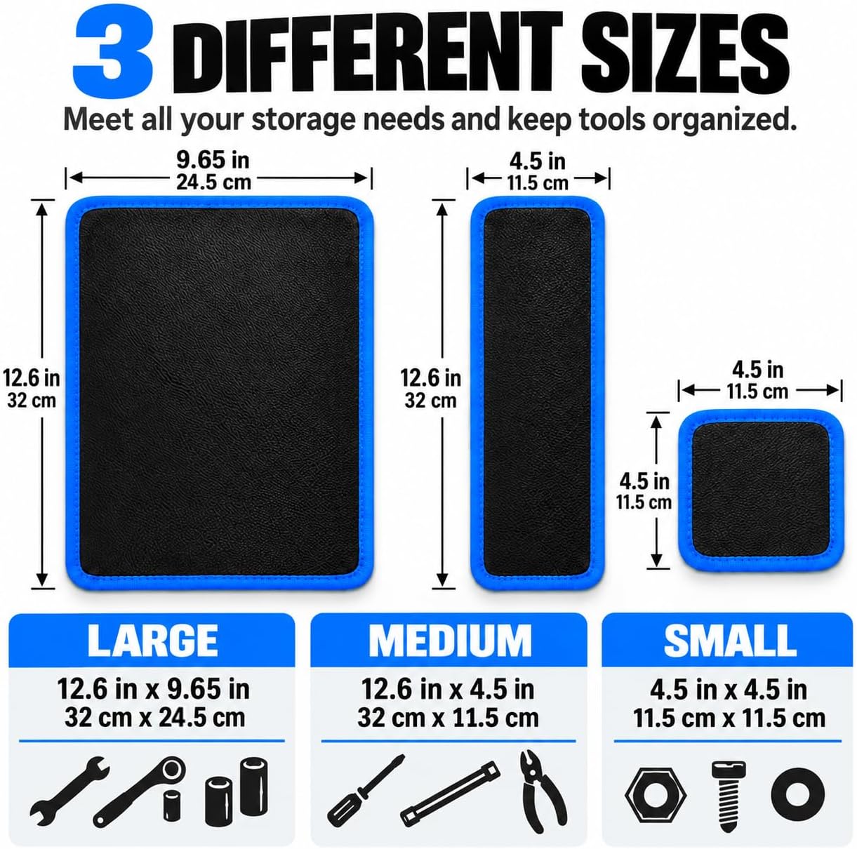 Thumbnail 1 de Faxhool Magnetic Tool Mats, 3-Piece