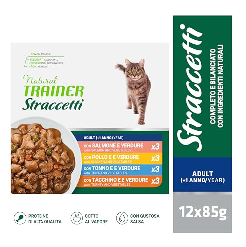 Thumbnail 1 de Trainer Natural Straccetti in Salsa per Gatti Adulti – Bocconcini 12 x 85 g