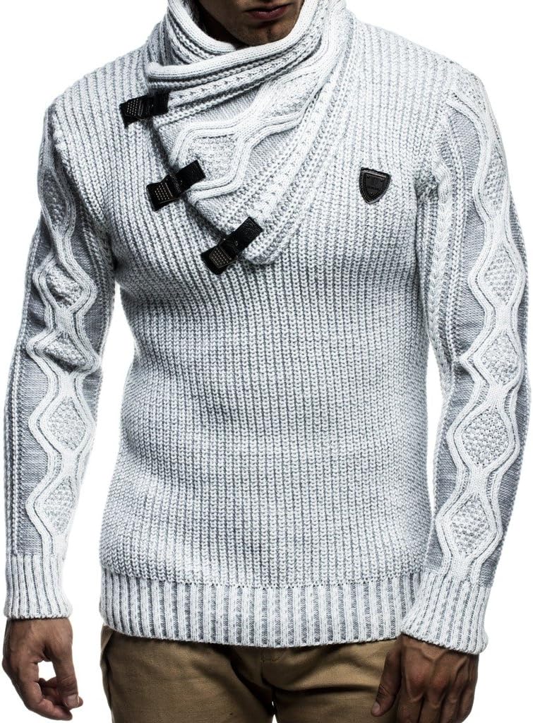Thumbnail 4 de Leif Nelson LN5195 Pull en tricot pour homme
