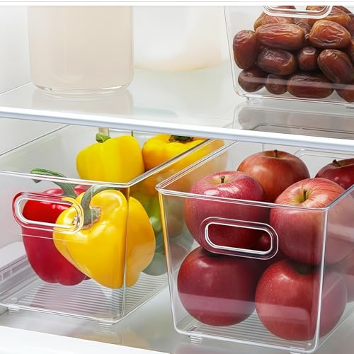 Thumbnail 3 de SWTOIPIG set de 4 organizadores para frigorífico transparentes (26 x 15 x 13 cm)