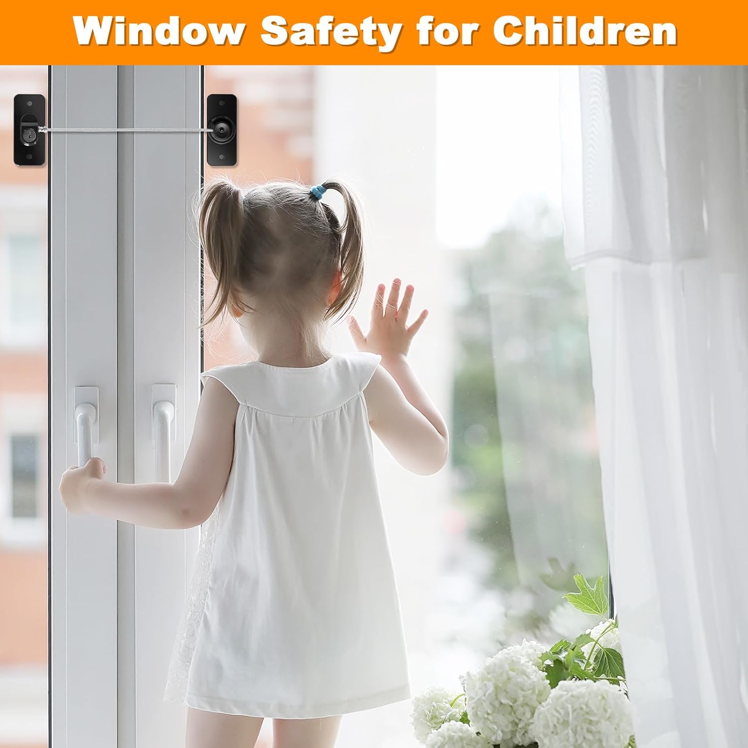 Thumbnail 1 de AiQInu Candado seguridad ventanas 23 cm