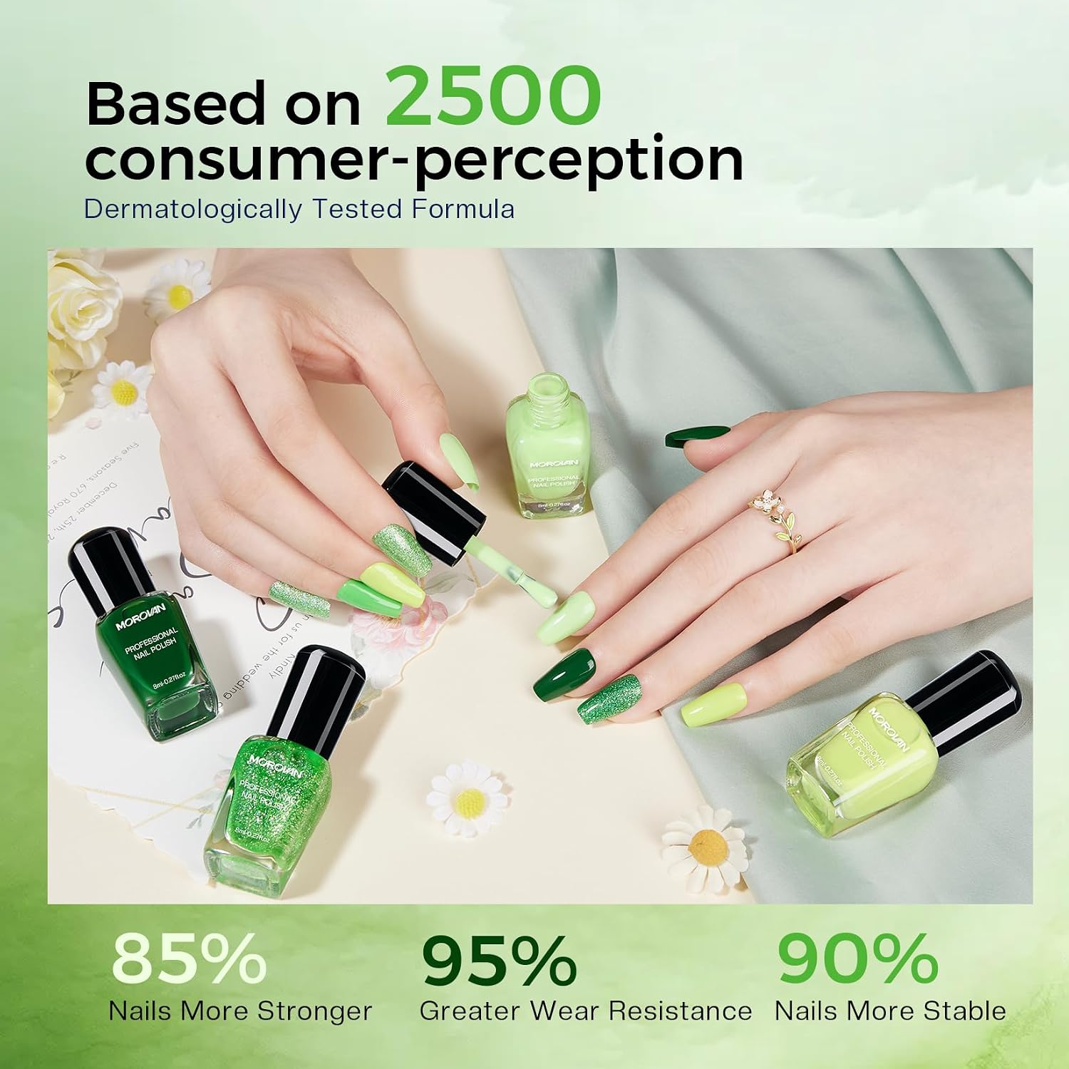Detalle de Morovan Nail Polish Set