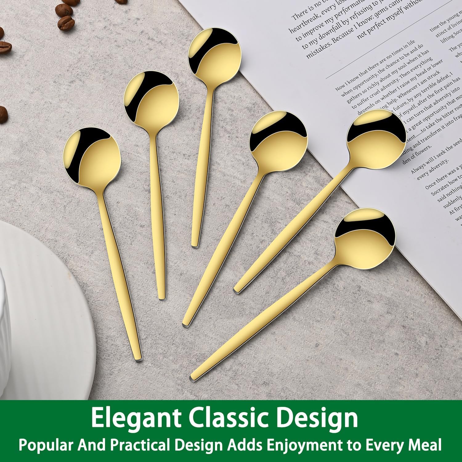 Thumbnail 5 de Coffee and Tea Spoons, 5.1-Inch