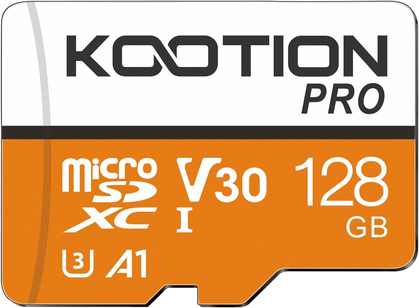 Detalle de KOOTION Scheda di Memoria 128GB Micro SDXC U3 A1 V30: velocità reali, affidabilità e versatilità per ogni dispositivo
